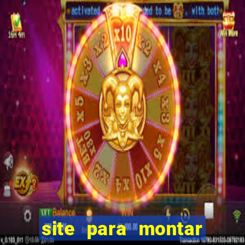 site para montar time de futebol